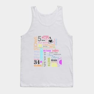 A Mouthful words Tank Top